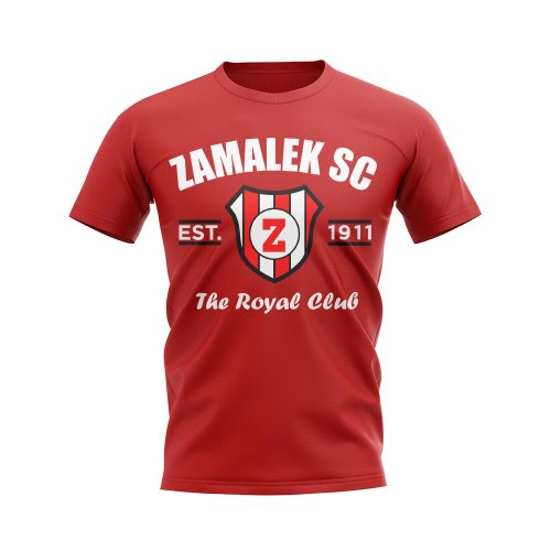 Zamalek SC Established Football T-Shirt (Red)