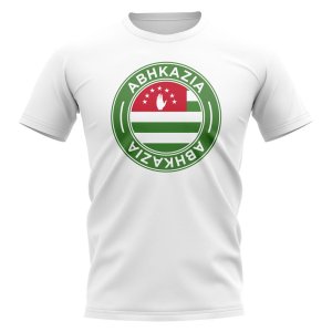 Abhkazia Football Badge T-Shirt (White) Abhkazia Football Badge T-Shirt (White)