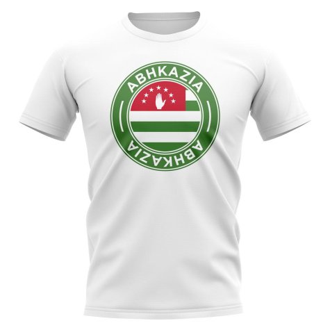 Abhkazia Football Badge T-Shirt (White)