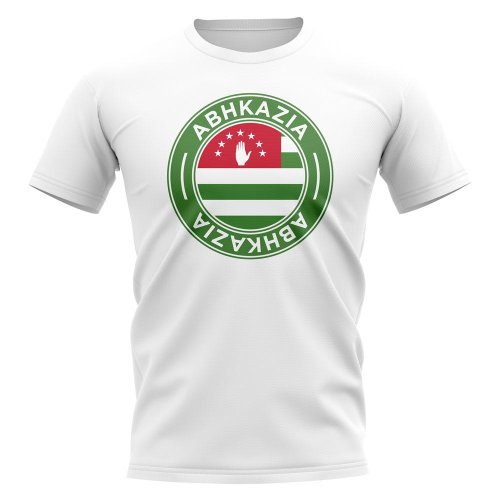 Abhkazia Football Badge T-Shirt (White)