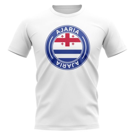 Ajaria Football Badge T-Shirt (White)
