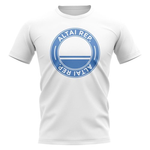 Altai Republic Football Badge T-Shirt (White)