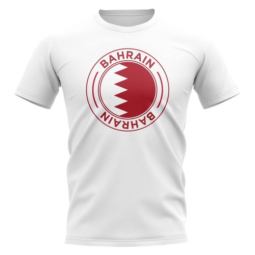 Bahrain Football Badge T-Shirt (White)