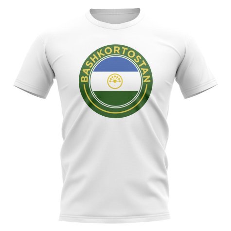Bashkortostan Football Badge T-Shirt (White)