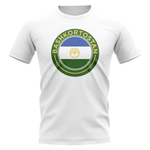 Bashkortostan Football Badge T-Shirt (White)