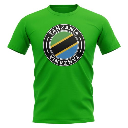 Tanzania Football Badge T-Shirt (Green)