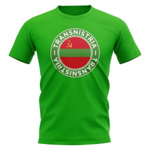 Transnistria Football Badge T-Shirt (Green) Transnistria Football Badge T-Shirt (Green)