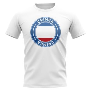 Crimea Football Badge T-Shirt (White) Crimea Football Badge T-Shirt (White)