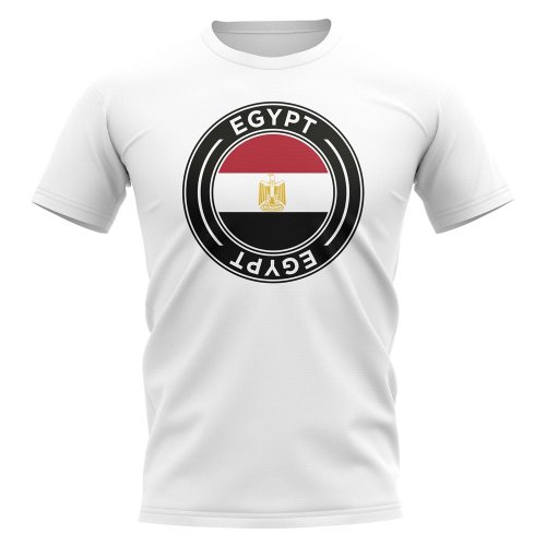 Egypt Football Badge T-Shirt (White)