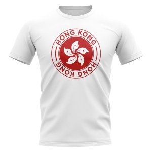 Hong Kong Football Badge T-Shirt (White)