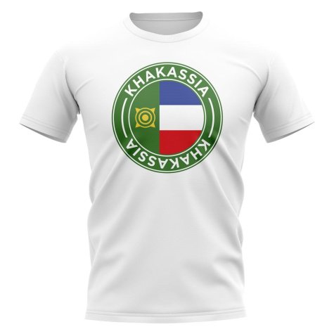Khakassia Football Badge T-Shirt (White)