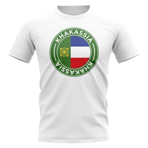 Khakassia Football Badge T-Shirt (White)