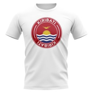 Kiribati Football Badge T-Shirt (White) Kiribati Football Badge T-Shirt (White)