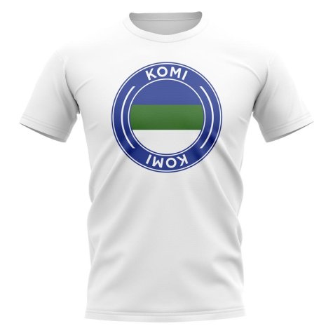 Komi Football Badge T-Shirt (White)