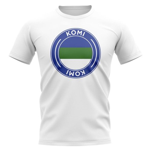 Komi Football Badge T-Shirt (White)
