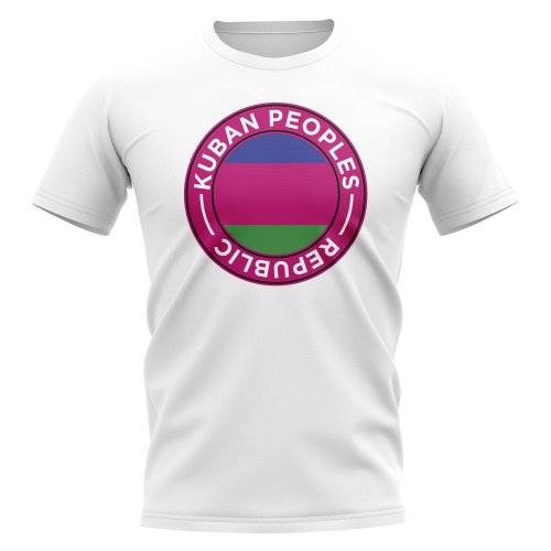Kuban Peoples Republic Football Badge T-Shirt (White)