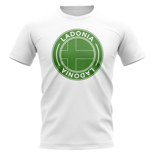 Ladonia Football Badge T-Shirt (White)