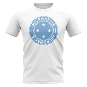 Micronesia Football Badge T-Shirt (White) Micronesia Football Badge T-Shirt (White)
