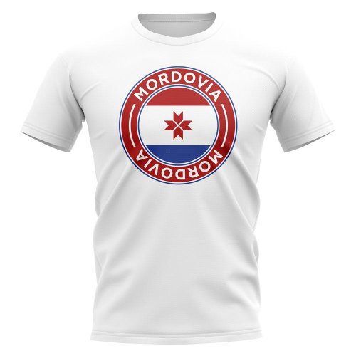 Mordovia Football Badge T-Shirt (White)