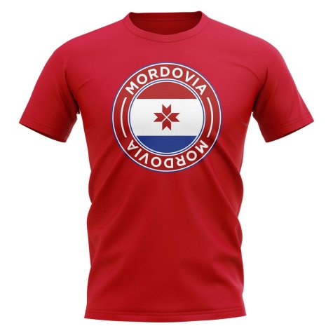 Mordovia Football Badge T-Shirt (Red)