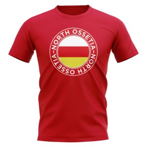 North Ossetia Football Badge T-Shirt (Red) North Ossetia Football Badge T-Shirt (Red)