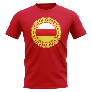 South Ossetia Football Badge T-Shirt (Red) South Ossetia Football Badge T-Shirt (Red)