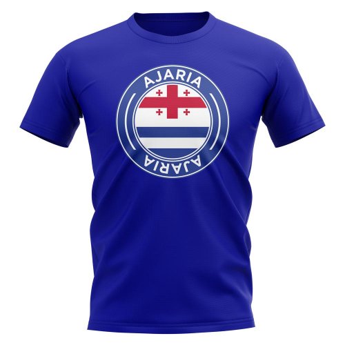 Ajaria Football Badge T-Shirt (Royal)