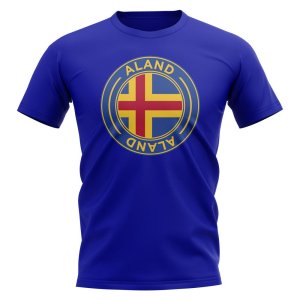 Aland Football Badge T-Shirt (Royal) Aland Football Badge T-Shirt (Royal)