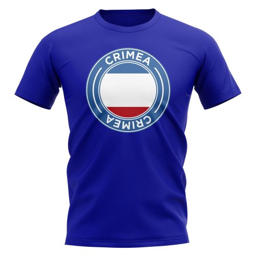 Crimea Football Badge T-Shirt (Royal)