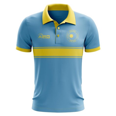 Palau Concept Stripe Polo Shirt (Sky)