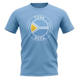 Tuva Football Badge T-Shirt (Sky) Tuva Football Badge T-Shirt (Sky)