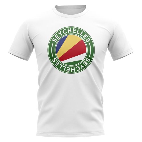 Seychelles Football Badge T-Shirt (White)