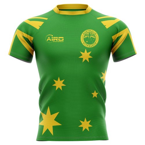 2024-2025 Australia Flag Concept Rugby Shirt