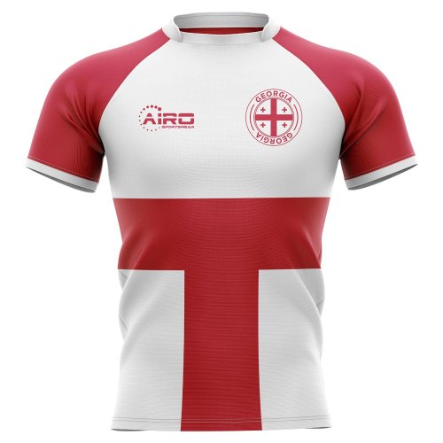 2024-2025 Georgia Flag Concept Rugby Shirt