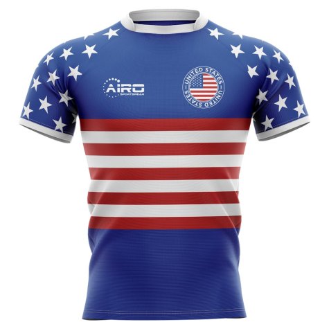 2024-2025 United States USA Flag Concept Rugby Shirt - Baby