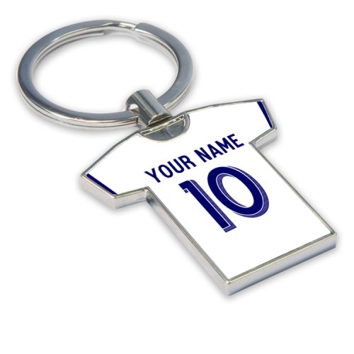 Personalised LA Galaxy Football Shirt Key Ring