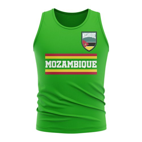 Mozambique Core Football Country Sleeveless Tee (Green)