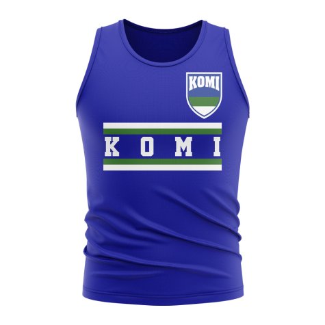 Komi Core Football Country Sleeveless Tee (Royal)