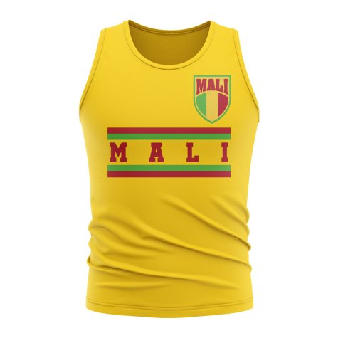 Mali Core Football Country Sleeveless Tee (Yellow)