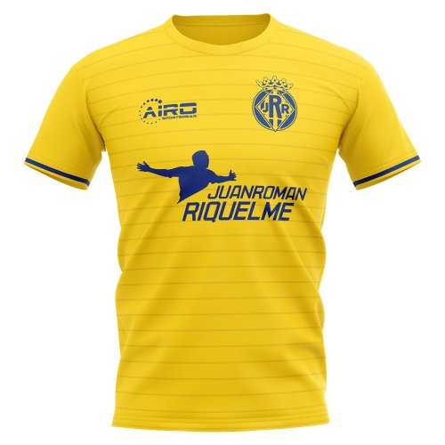 2024-2025 Villarreal Juan Roman Riquelme Concept Football Shirt