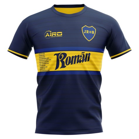 2024-2025 Boca Juniors Juan Roman Riquelme Concept Football Shirt - Baby