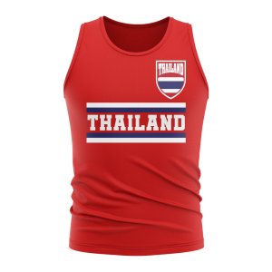 Thailand Core Football Country Sleeveless Tee (Red)