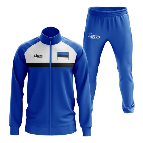 Estonia Concept Football Tracksuit (Royal)