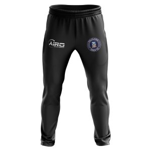 Falkland Islands Concept Football Training Pants (Black)