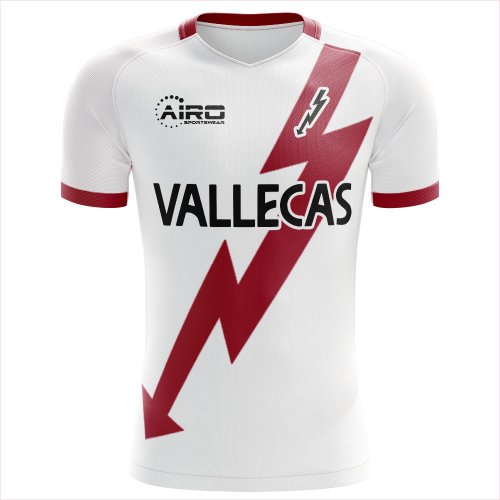 2024-2025 Rayo Vallecano Home Concept Football Shirt - Womens