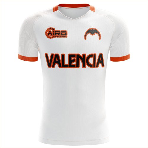 2024-2025 Valencia Home Concept Football Shirt - Womens