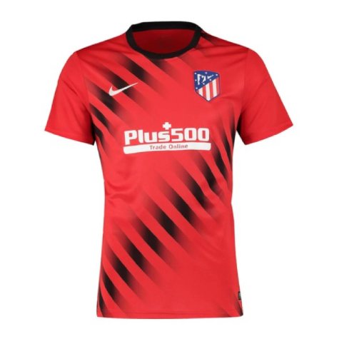 2019-2020 Atletico Madrid Nike Pre-Match Dry Training Shirt (Red)