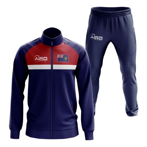 Pitcairn Islands Concept Football Tracksuit (Navy)