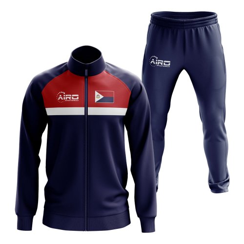 Saint Martin Concept Football Tracksuit (Navy)