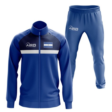 Nicaragua Concept Football Tracksuit (Blue)